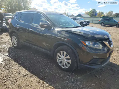 2015 Nissan Rogue S VIN 5N1AT2MK4FC905203 фото 4
