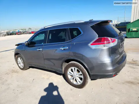 2015 Nissan Rogue Sv VIN KNMAT2MT8FP512231 фото 2