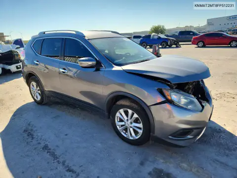 2015 Nissan Rogue Sv VIN KNMAT2MT8FP512231 фото 4