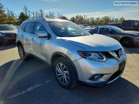 2015 Nissan Rogue Sl VIN 5N1AT2MV7FC788985 фото 4
