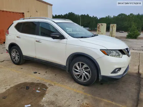 2015 Nissan Rogue Sl VIN 5N1AT2MV1FC762818 фото 4