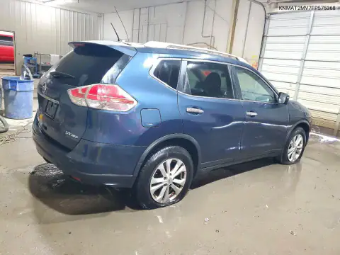 KNMAT2MV7FP575368 — 2015 Nissan Rogue, фото 3 с аукциона Copart, Передняя часть
