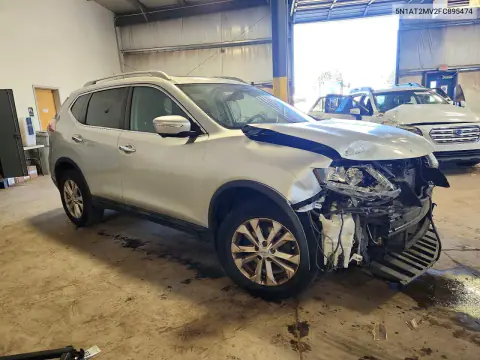 2015 Nissan Rogue Sv VIN 5N1AT2MV2FC895474 фото 4