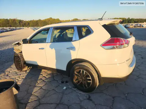 2015 Nissan Rogue S VIN 5N1AT2MV1FC857556 фото 2