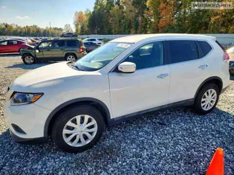 5N1AT2MK3FC849819 — 2015 Nissan Rogue, Передняя часть, фото до ремонта