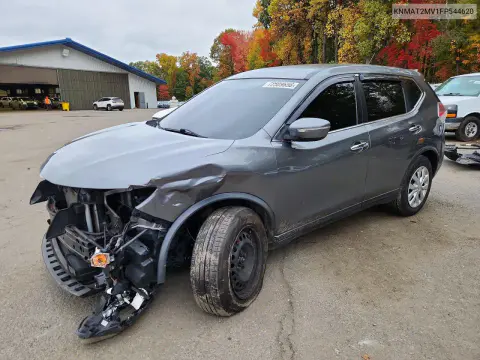 KNMAT2MV1FP544620 — 2015 Nissan Rogue, Передняя часть, фото до ремонта