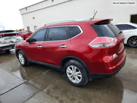 2015 Nissan Rogue Sv VIN 5N1AT2MK5FC796993 фото 2