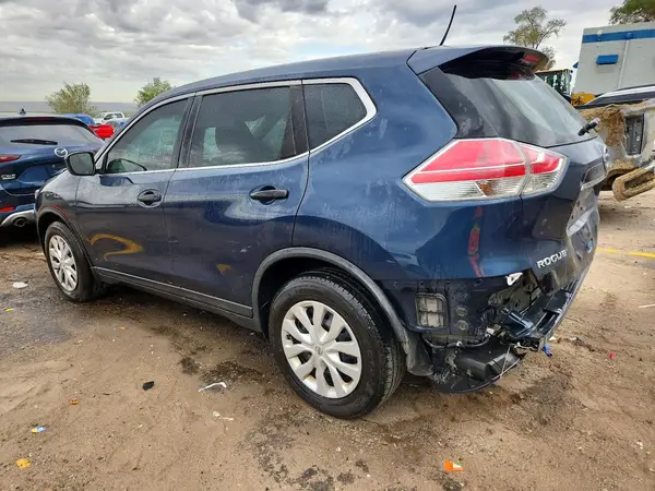 KNMAT2MT2GP596497 — 2016 Nissan Rogue, фото 2 с аукциона Copart, Задняя часть