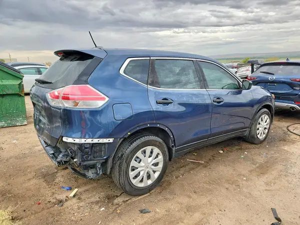 KNMAT2MT2GP596497 — 2016 Nissan Rogue, фото 3 с аукциона Copart, Задняя часть