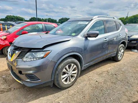 5N1AT2MV5GC812802 — 2016 Nissan Rogue, Передняя часть (Front End), фото до ремонта