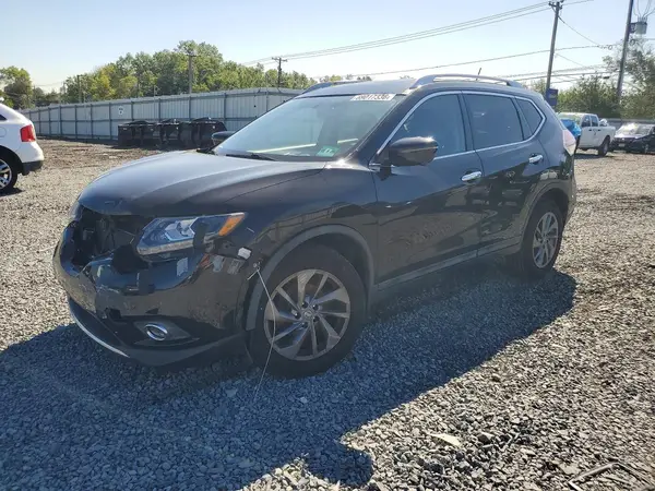 5N1AT2MV4GC740541 — 2016 Nissan Rogue, Передняя часть (Front End), фото до ремонта
