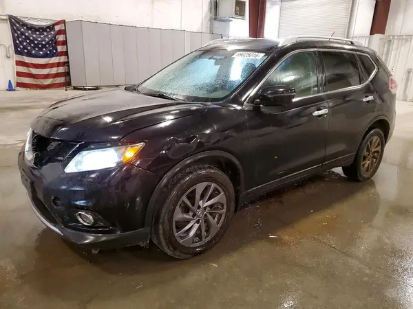 5N1AT2MV0GC784908 — 2016 Nissan Rogue, Передняя часть (Front End), фото до ремонта