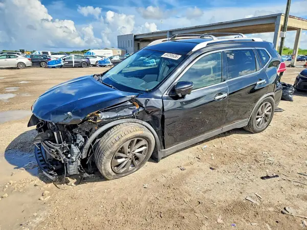 JN8AT2MT8GW000643 — 2016 Nissan Rogue, Передняя часть (Front End), фото до ремонта