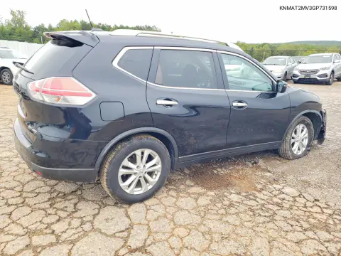 2016 Nissan Rogue Sv VIN KNMAT2MV3GP731598 фото 3