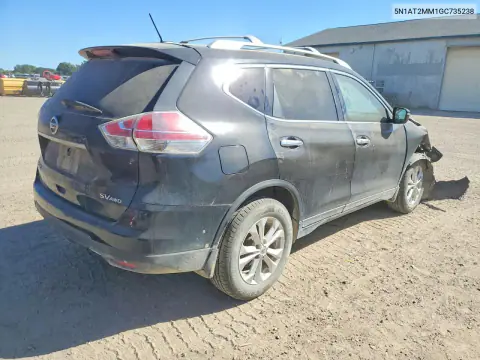 2016 Nissan Rogue S VIN 5N1AT2MM1GC735238 фото 3