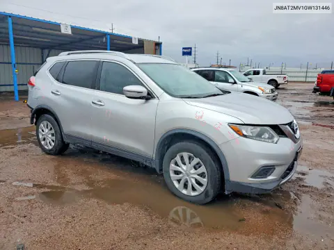 2016 Nissan Rogue S VIN JN8AT2MV1GW131446 фото 4