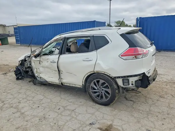 5N1AT2MV5GC730035 — 2016 Nissan Rogue, фото 2 с аукциона Copart, Передняя часть