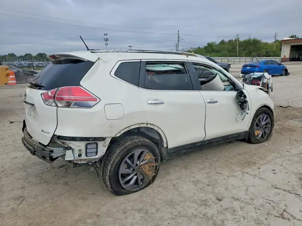5N1AT2MV5GC730035 — 2016 Nissan Rogue, фото 3 с аукциона Copart, Передняя часть