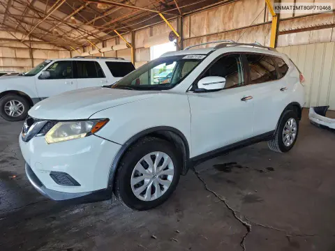 KNMAT2MT8GP710468 — 2016 Nissan Rogue, Задняя часть, фото до ремонта
