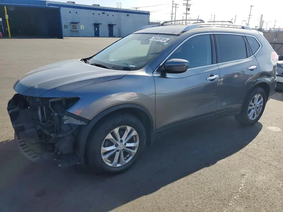 JN8AT2MTXGW026158 Nissan Rogue 2016 — повреждение Передняя часть, фото до ремонта