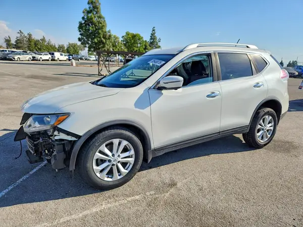 KNMAT2MT2GP729873 — 2016 Nissan Rogue, Передняя часть (Front End), фото до ремонта