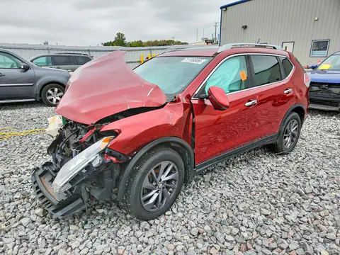 5N1AT2MV3GC847614 — 2016 Nissan Rogue, Передняя часть (Front End), фото до ремонта