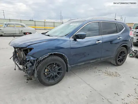 5N1AT2MM5GC798083 — 2016 Nissan Rogue, Передняя часть, фото до ремонта