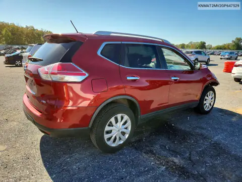 2016 Nissan Rogue S VIN KNMAT2MV2GP647529 фото 3