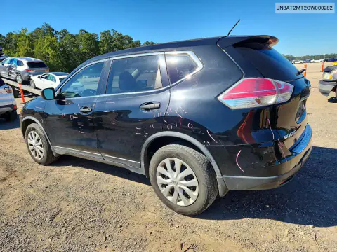 2016 Nissan Rogue S VIN JN8AT2MT2GW000282 фото 2