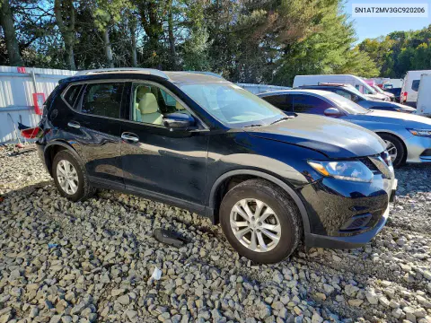 2016 Nissan Rogue Sv VIN 5N1AT2MV3GC920206 фото 4