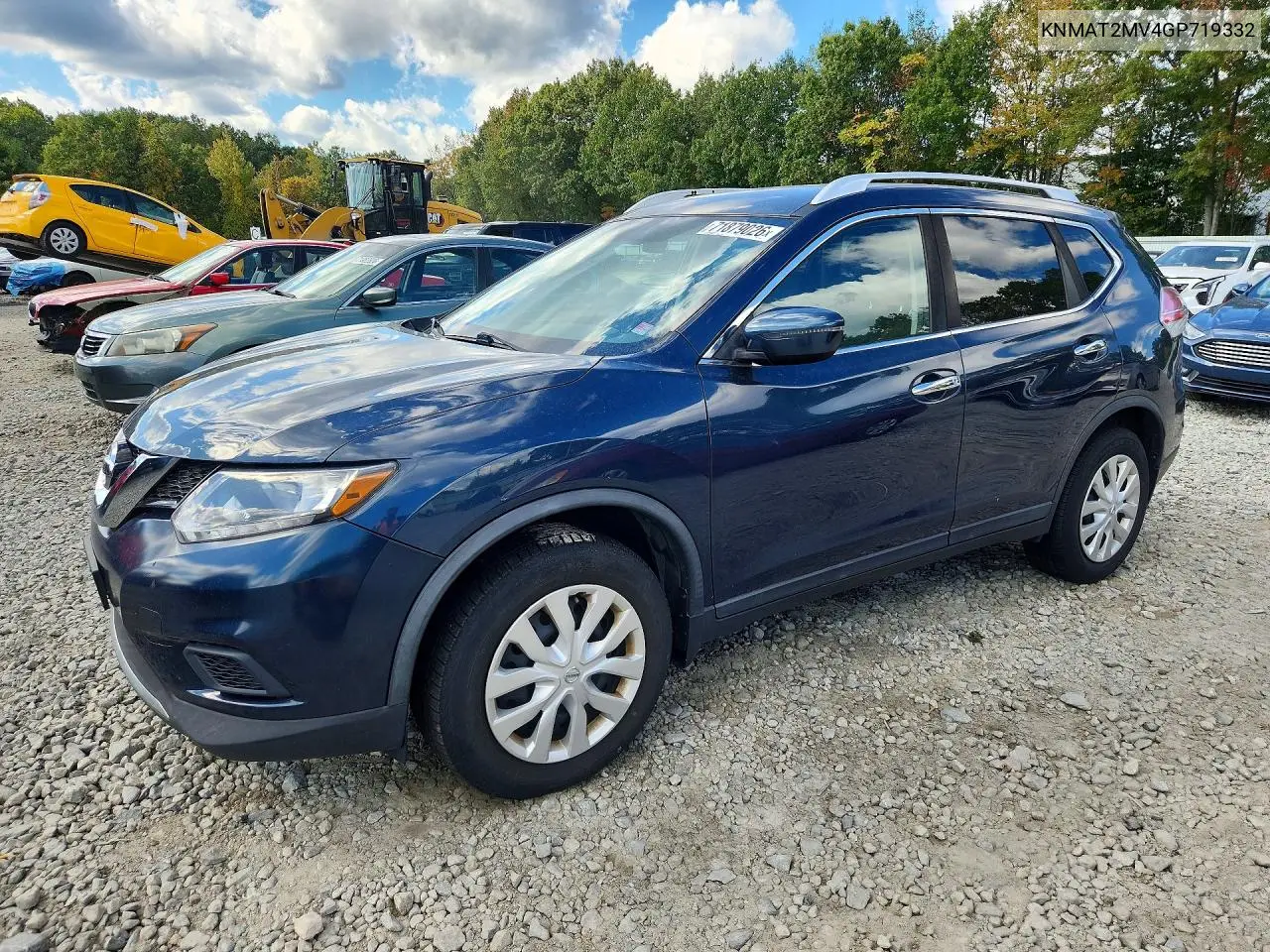 2016 Nissan Rogue S VIN KNMAT2MV4GP719332 фото 1
