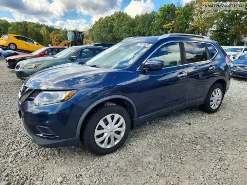2016 Nissan Rogue S VIN KNMAT2MV4GP719332 фото 1