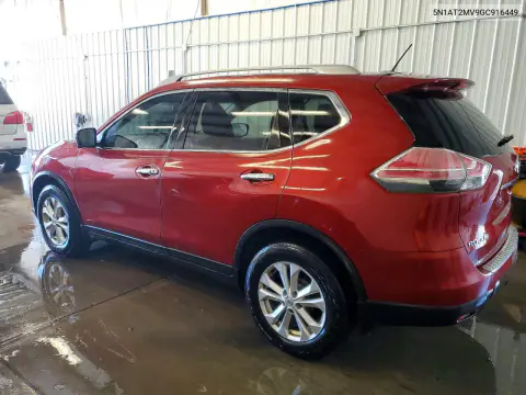 2016 Nissan Rogue Sv VIN 5N1AT2MV9GC916449 фото 2