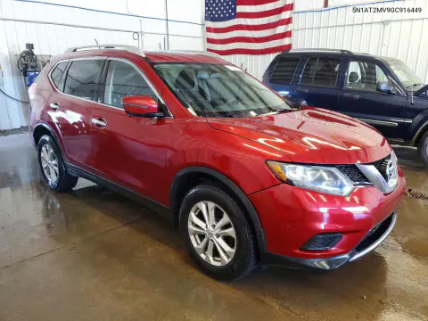 2016 Nissan Rogue Sv VIN 5N1AT2MV9GC916449 фото 4