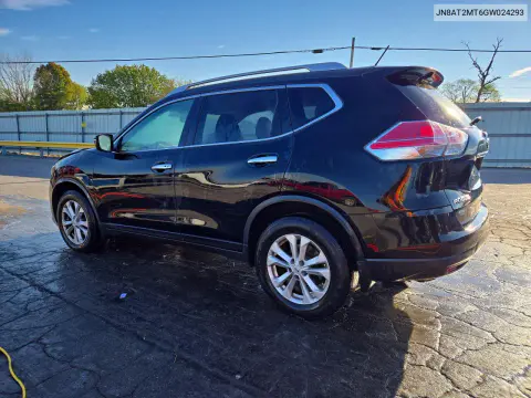 2016 Nissan Rogue Sv VIN JN8AT2MT6GW024293 фото 2