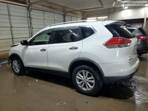 2016 Nissan Rogue Sv VIN KNMAT2MVXGP707346 фото 2