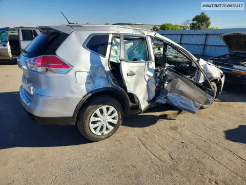 2016 Nissan Rogue S VIN JN8AT2MT7GW028417 фото 3