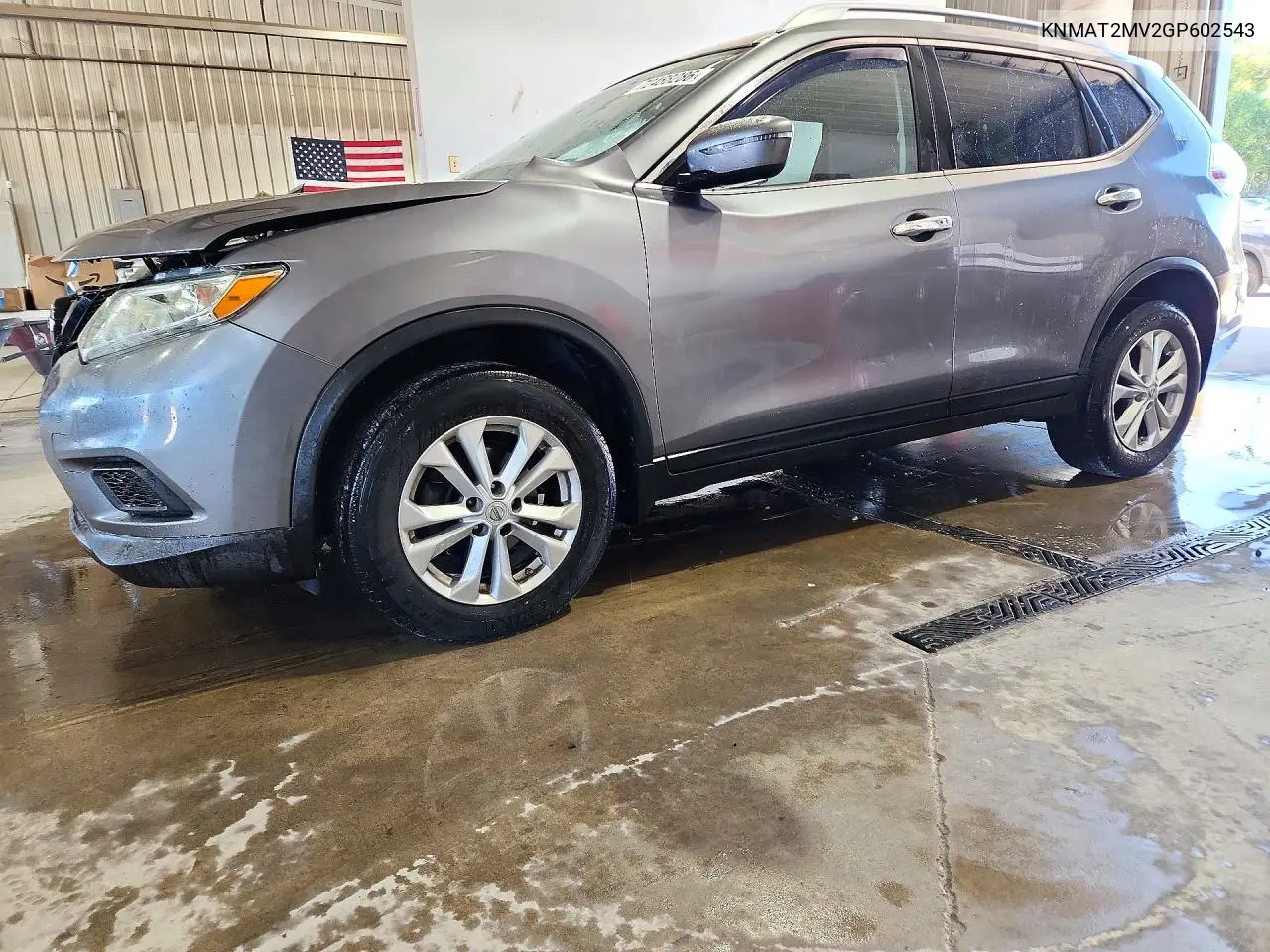 2016 Nissan Rogue Sv VIN KNMAT2MV2GP602543 фото 1
