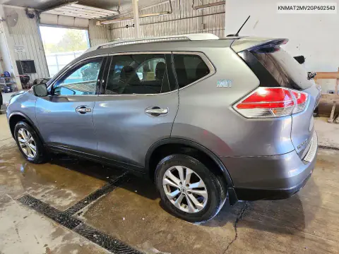 2016 Nissan Rogue Sv VIN KNMAT2MV2GP602543 фото 2
