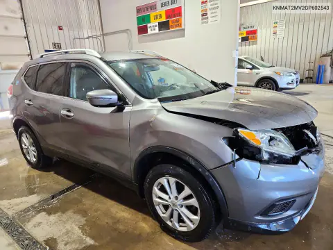 2016 Nissan Rogue Sv VIN KNMAT2MV2GP602543 фото 4