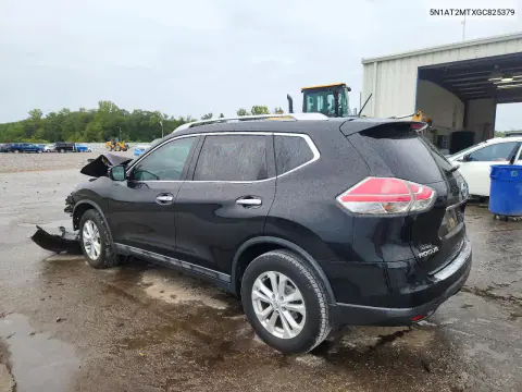 2016 Nissan Rogue Sv VIN 5N1AT2MTXGC825379 фото 2