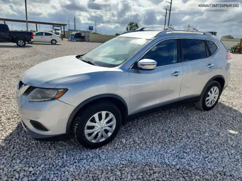 KNMAT2MT2GP641342 — 2016 Nissan Rogue, Естественный износ, фото до ремонта