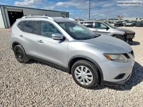 2016 Nissan Rogue S VIN KNMAT2MT2GP641342 фото 4