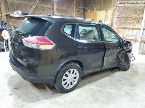 2016 Nissan Rogue S VIN KNMAT2MV6GP736102 фото 3