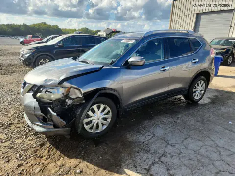 KNMAT2MT7GP628067 — 2016 Nissan Rogue, Передняя часть, фото до ремонта
