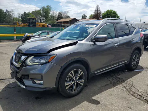 5N1AT2MV0HC791228 — 2017 Nissan Rogue, Передняя часть (Front End), фото до ремонта