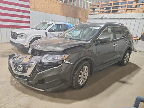 KNMAT2MV7HP553793 — 2017 Nissan Rogue, Передняя часть (Front End), фото до ремонта