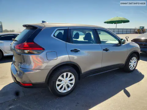 2017 Nissan Rogue S VIN KNMAT2MT5HP514828 фото 3