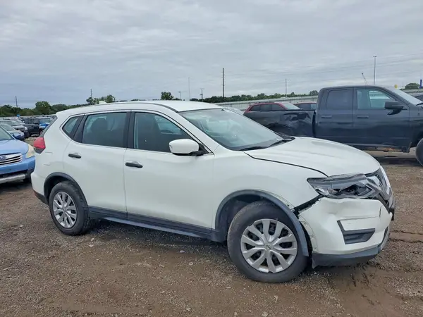 KNMAT2MV1HP603491 — 2017 Nissan Rogue, фото 4 с аукциона Copart, Передняя часть