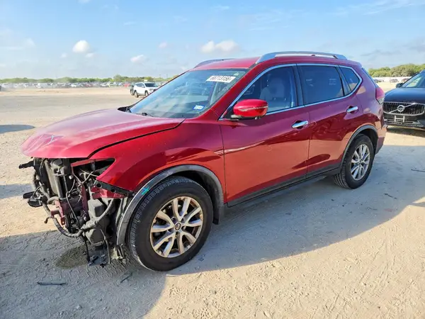 JN8AT2MT7HW398526 — 2017 Nissan Rogue, Передняя часть (Front End), фото до ремонта